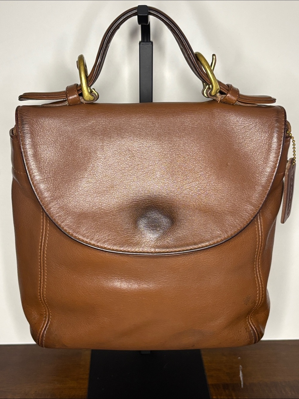 Coach Vintage Soho Handle Bag British Tan 4158 Crossbody